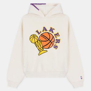 MADHAPPY X LAKERS SIDE POCKET HERITAGE HOODIE
